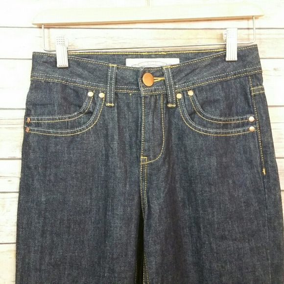 Gorman High Waist Flared Sailor Style Jeans Size 24 - Picture 2 of 8